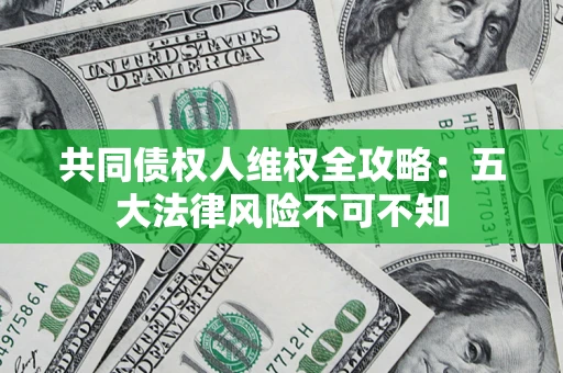 北京共同债权人维权全攻略：五大法律风险不可不知