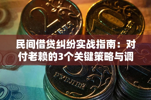 北京民间借贷纠纷实战指南：对付老赖的3个关键策略与调解盲区解析