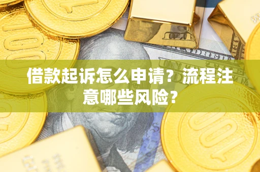 北京借款起诉怎么申请？流程注意哪些风险？
