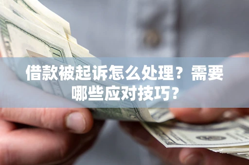北京借款被起诉怎么处理？需要哪些应对技巧？
