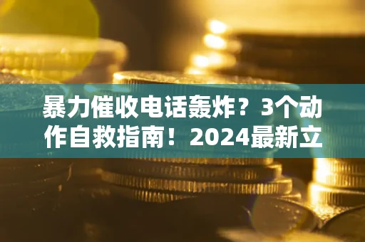 北京暴力催收电话轰炸？3个动作自救指南！2024最新立案标准全解析